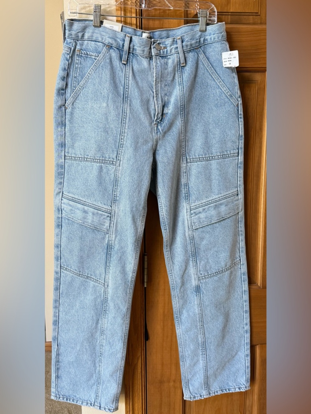 NWT AGOLDE size 29 cooper cargo denim jeans
